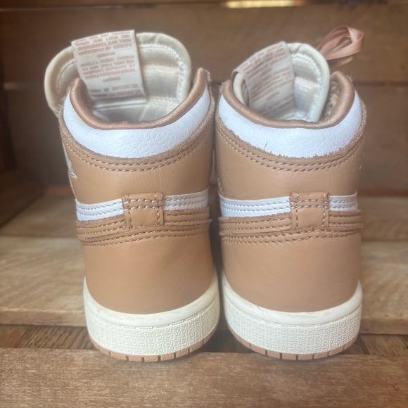 Nike Air Jordan 1 Retro High OG Praline PS Kids Size 13c Praline-Sail FN6621-201 - Picture 8 of 10